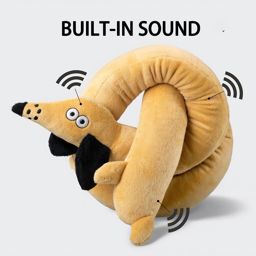 Giant Sausage Squeaky Dog Toy