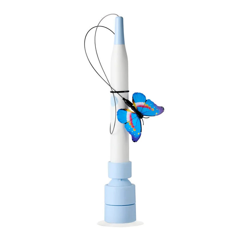 Butterfly Flutter Suction Cup Cat Toy