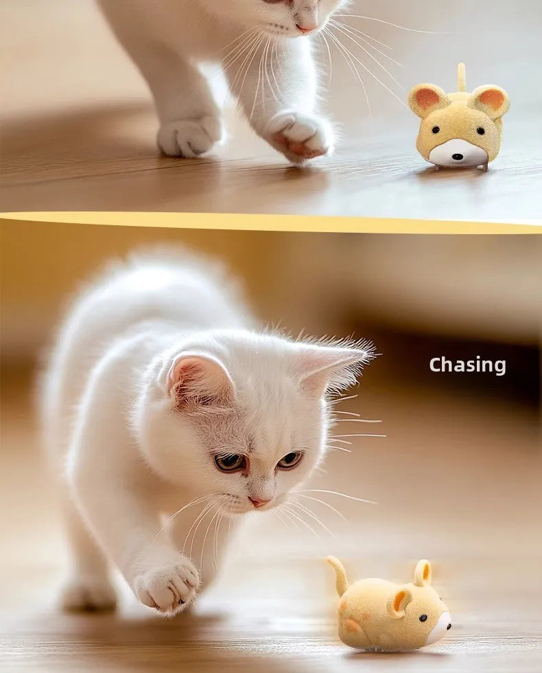 Self-Moving Electric Mouse Cat Toy