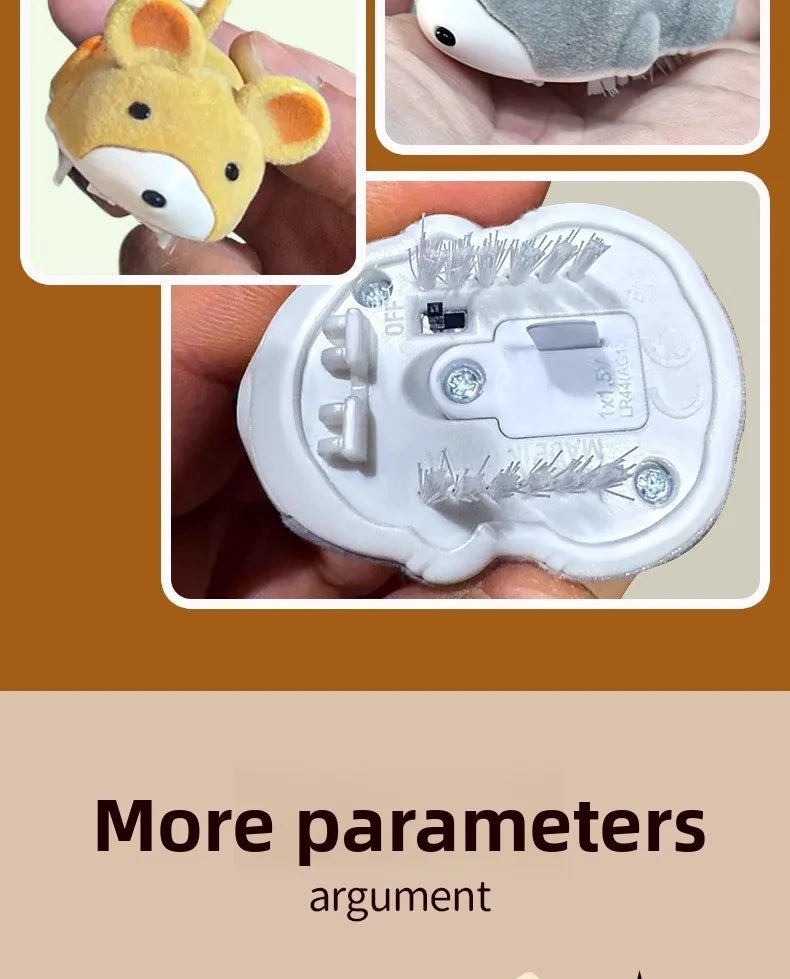 Self-Moving Electric Mouse Cat Toy