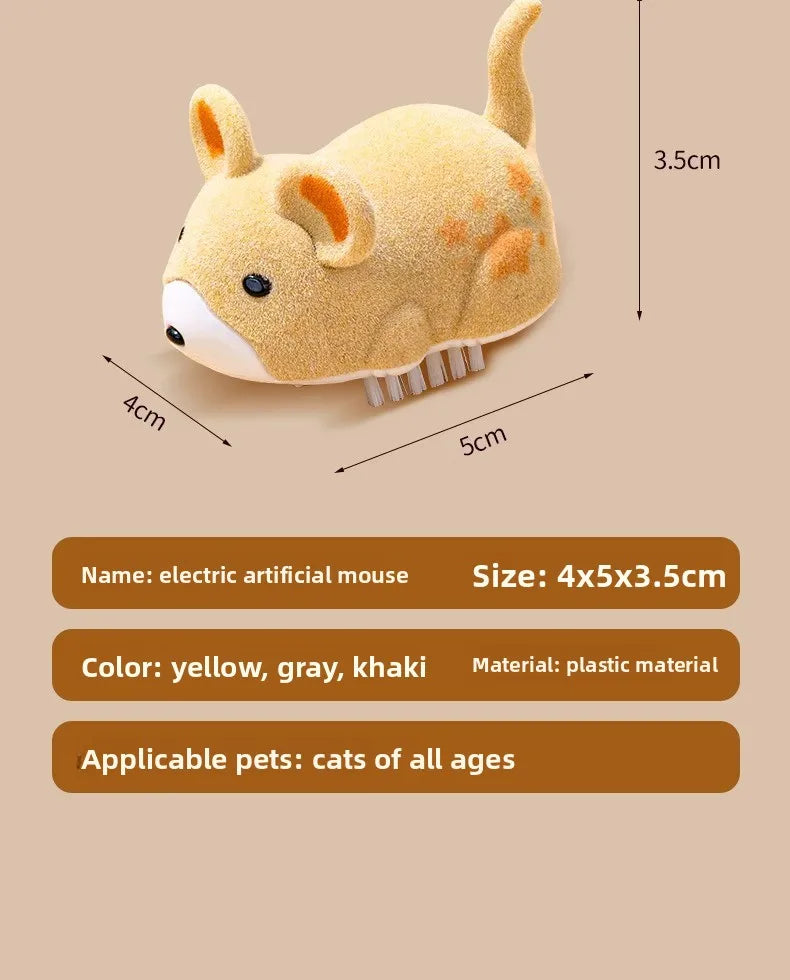 Self-Moving Electric Mouse Cat Toy