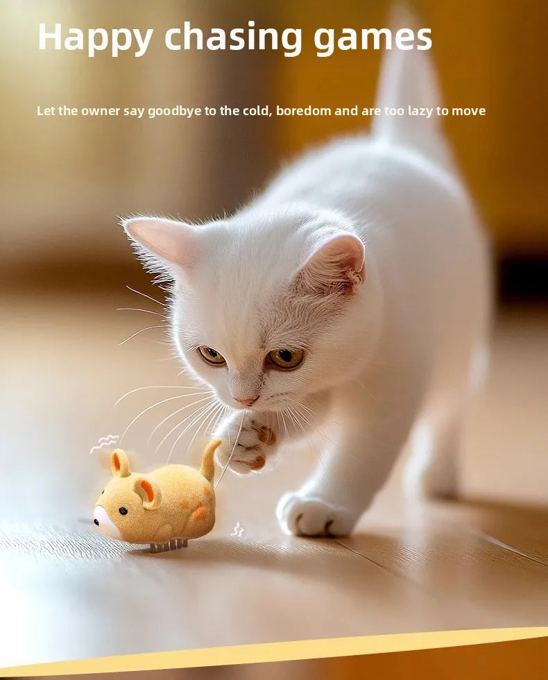 Self-Moving Electric Mouse Cat Toy