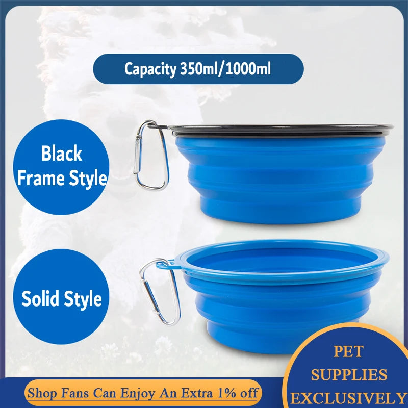 Collapsible Travel Water Bowl