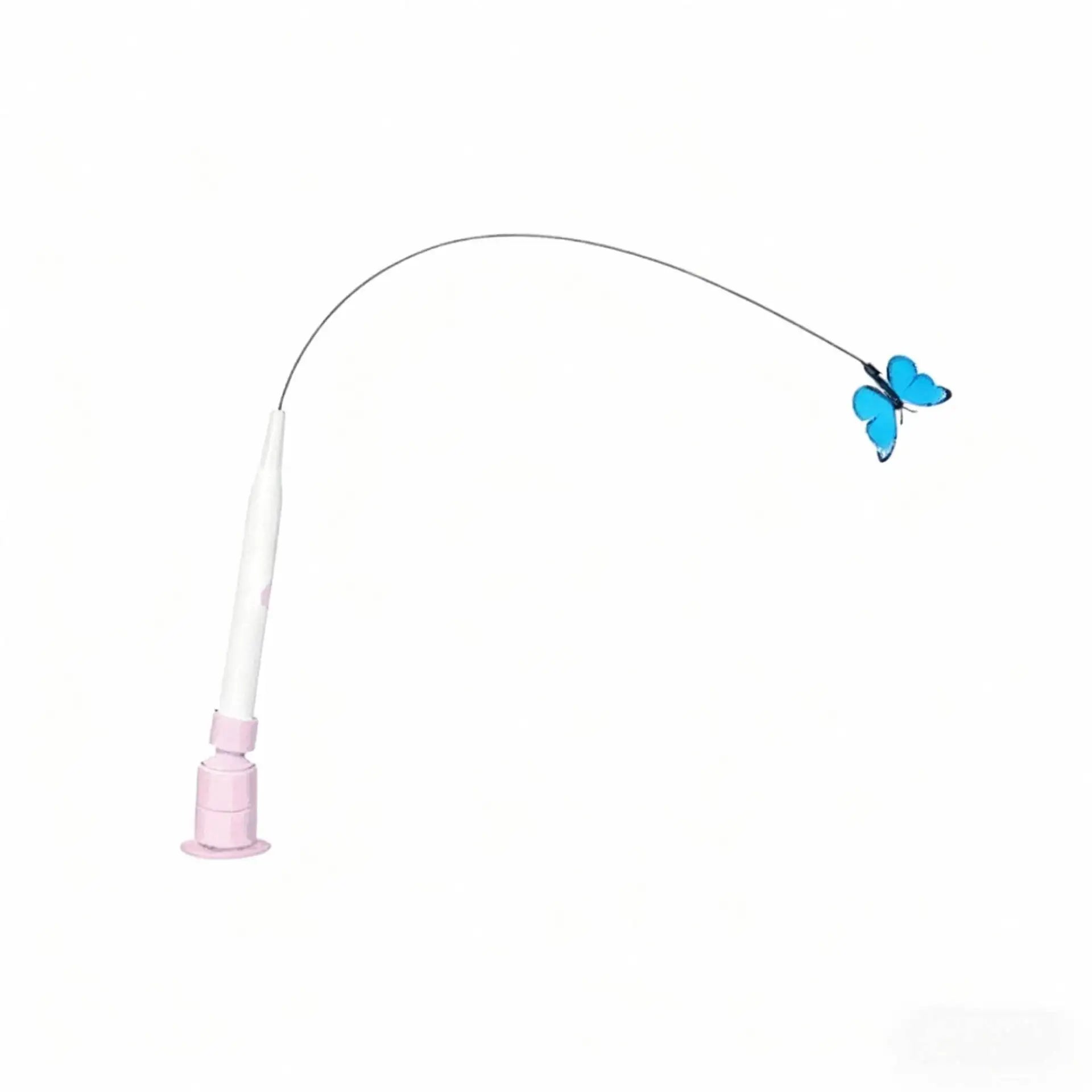 Butterfly Flutter Suction Cup Cat Toy