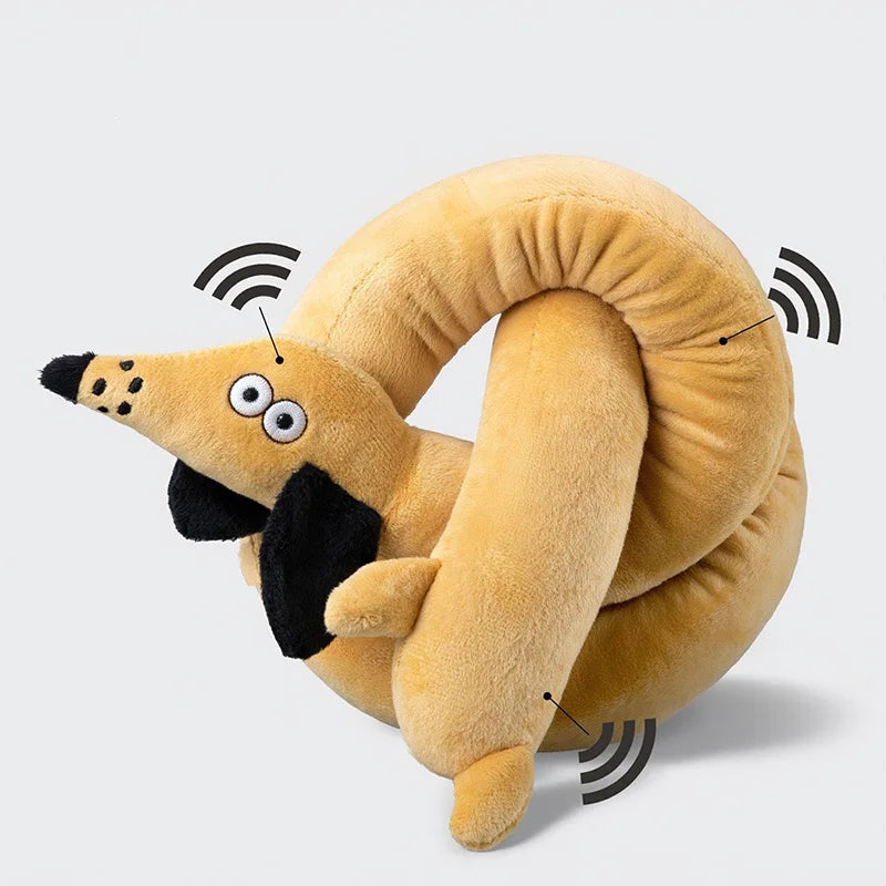 Giant Sausage Squeaky Dog Toy