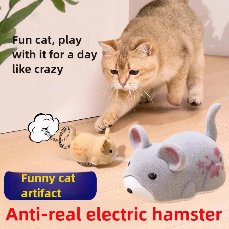 Self-Moving Electric Mouse Cat Toy