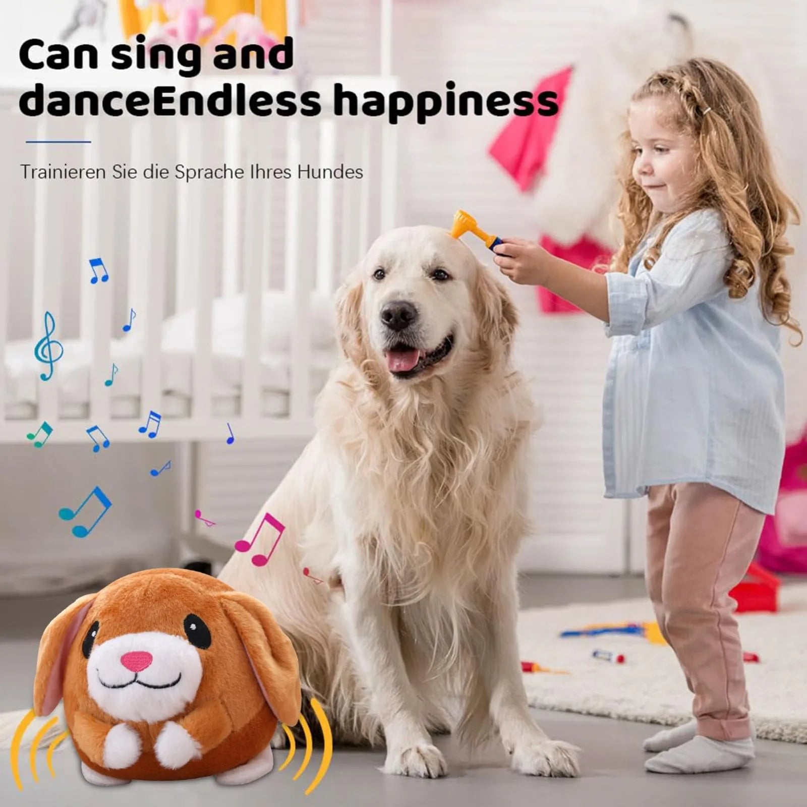 Interactive Talking Moving Pet Toy