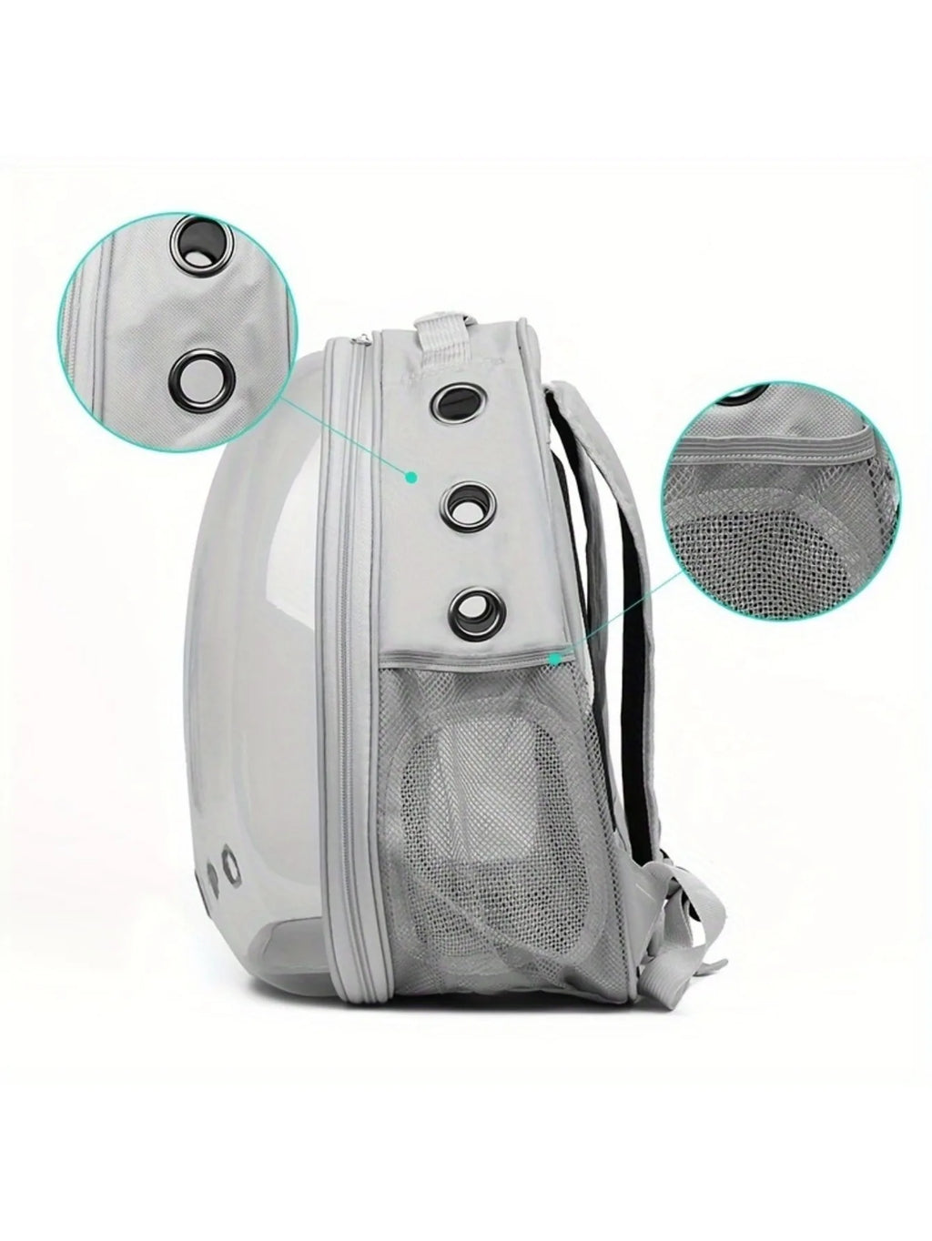 Clear Window Cat Carrier Backpack