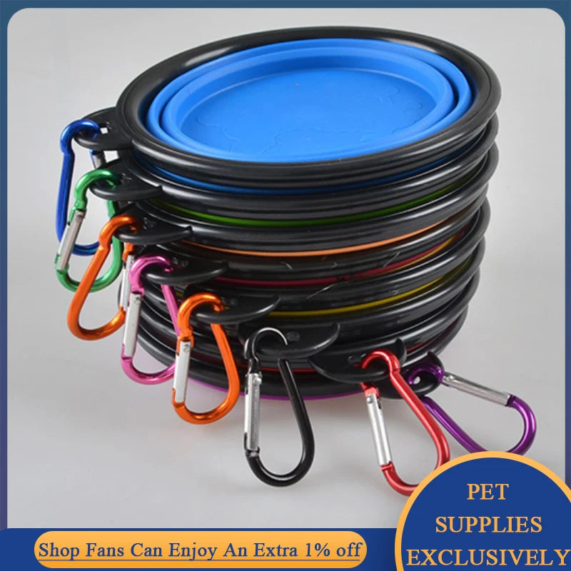 Collapsible Travel Water Bowl