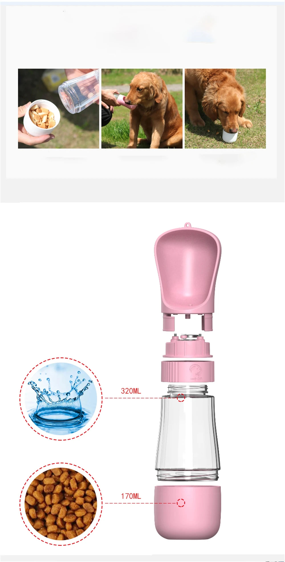 Portable Leak-Proof Water Bottle