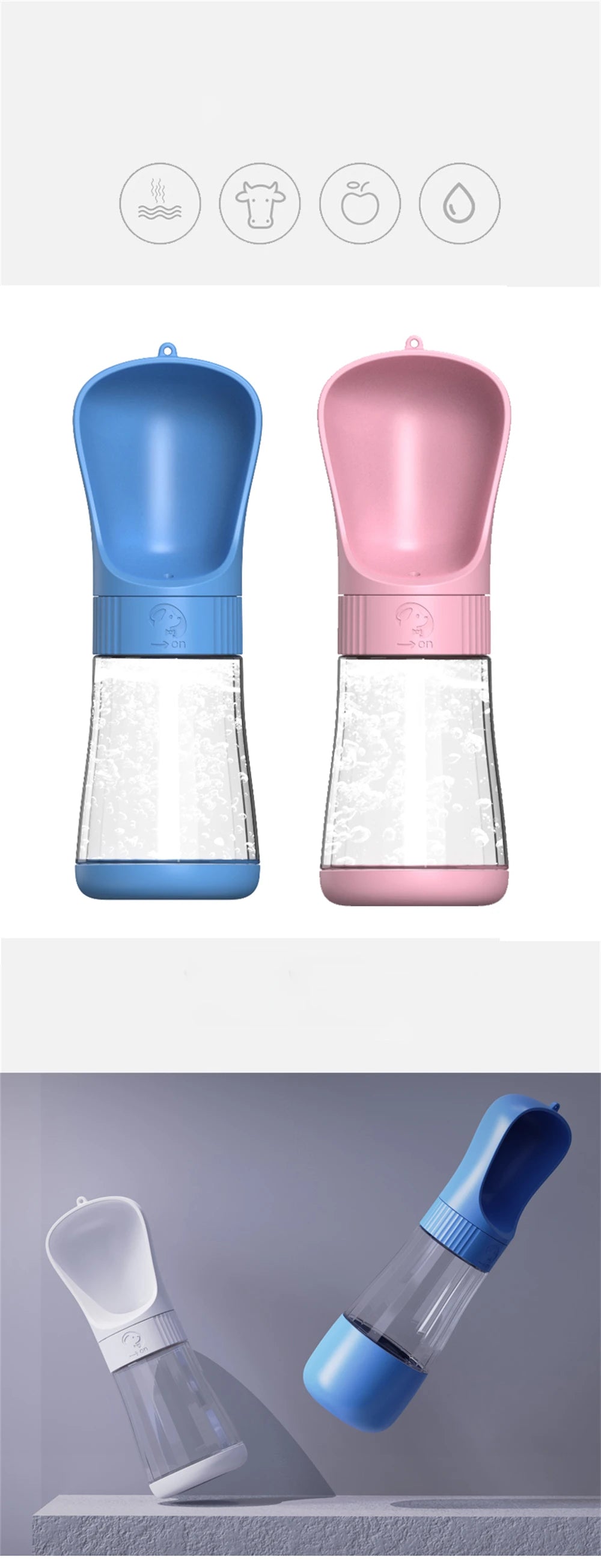 Portable Leak-Proof Water Bottle