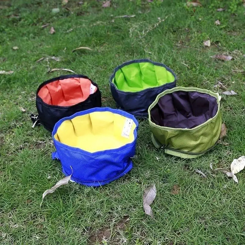 Foldable Hiking Water Bowl