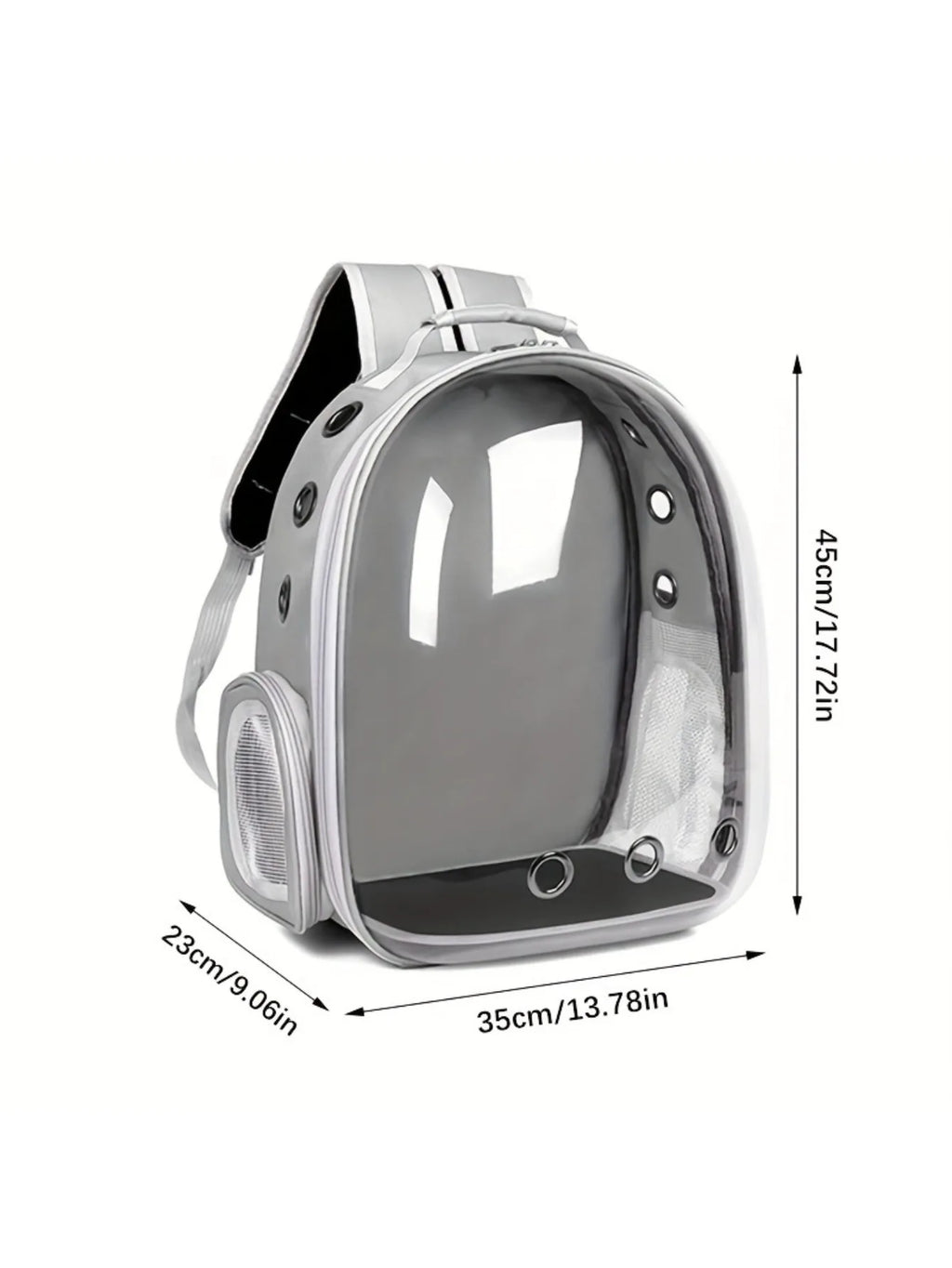 Clear Window Cat Carrier Backpack
