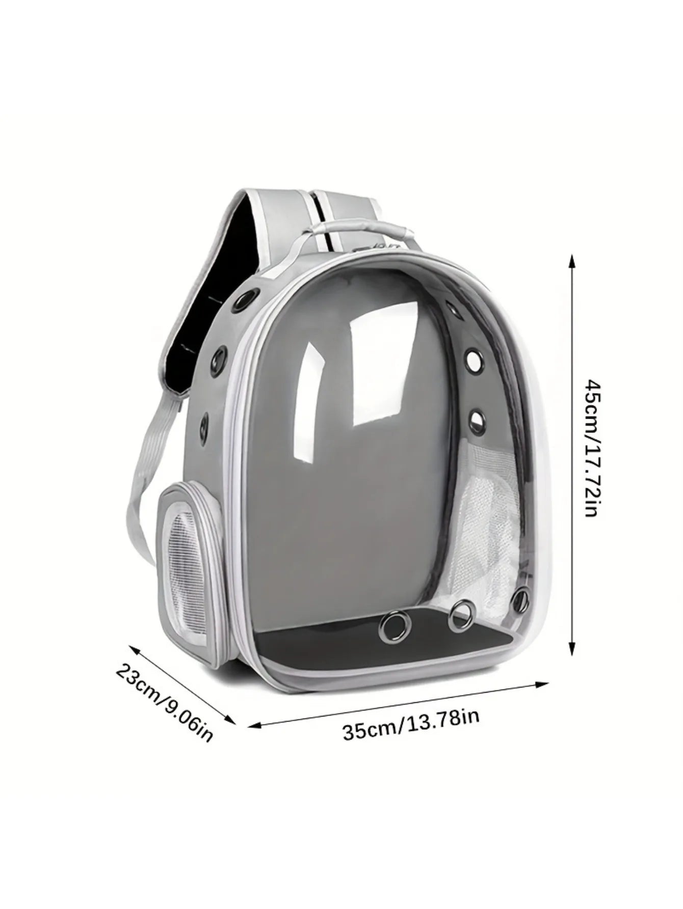Clear Window Cat Carrier Backpack