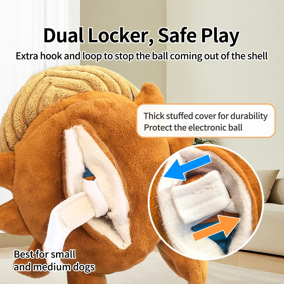 Dancing Ball Interactive Dog Toy