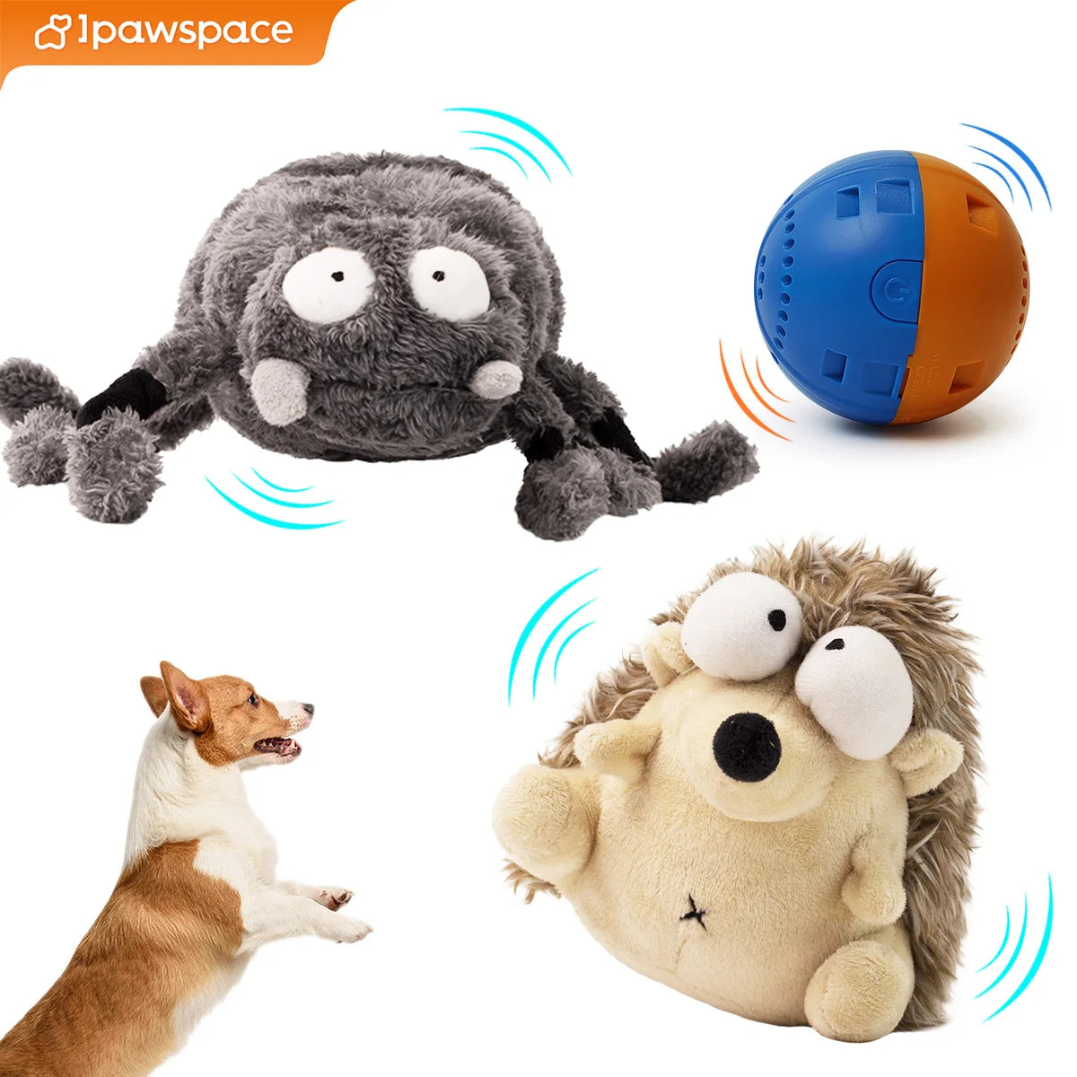 Dancing Ball Interactive Dog Toy