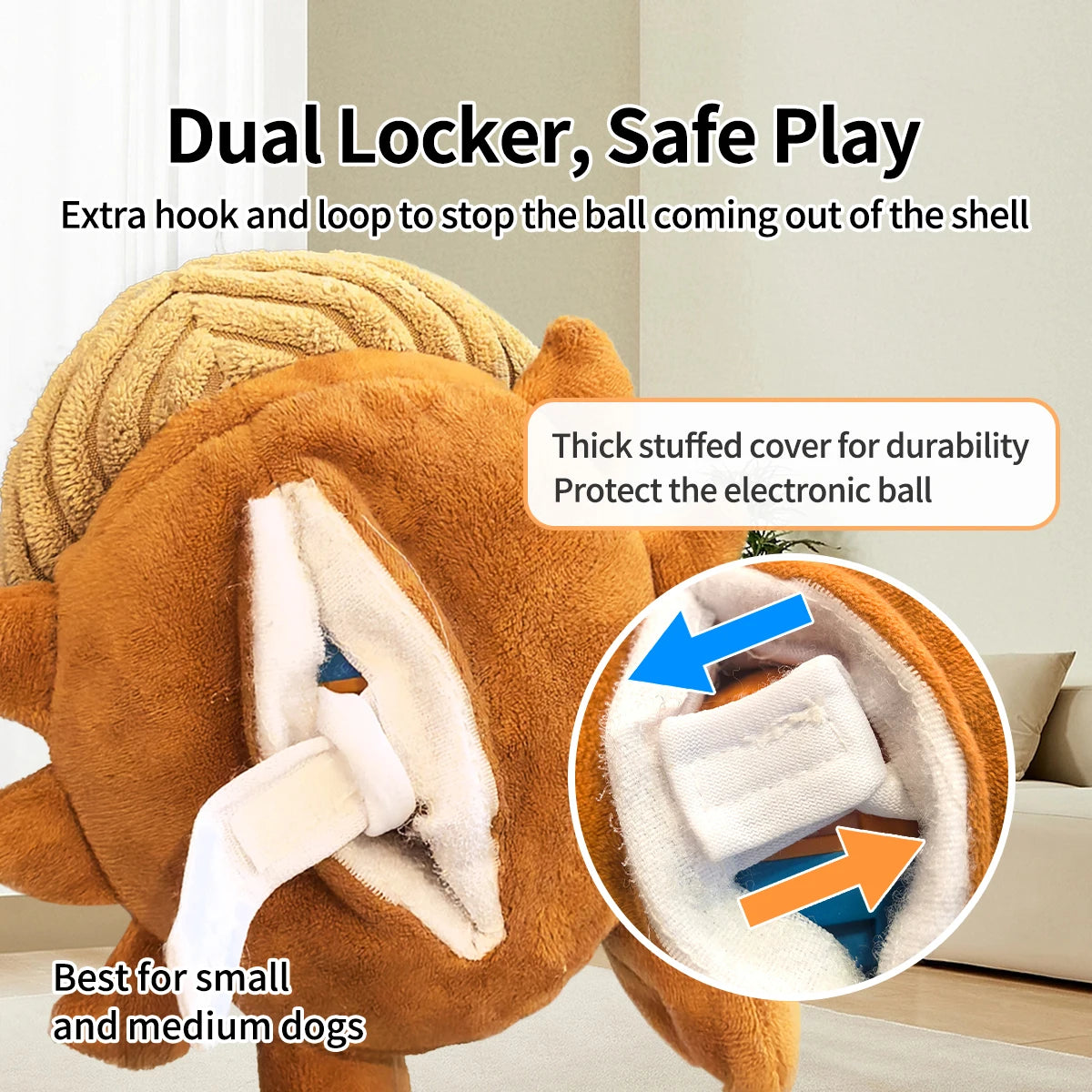 Dancing Ball Interactive Dog Toy