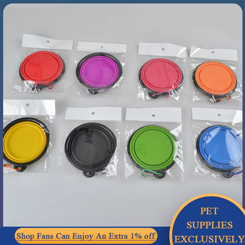 Collapsible Travel Water Bowl